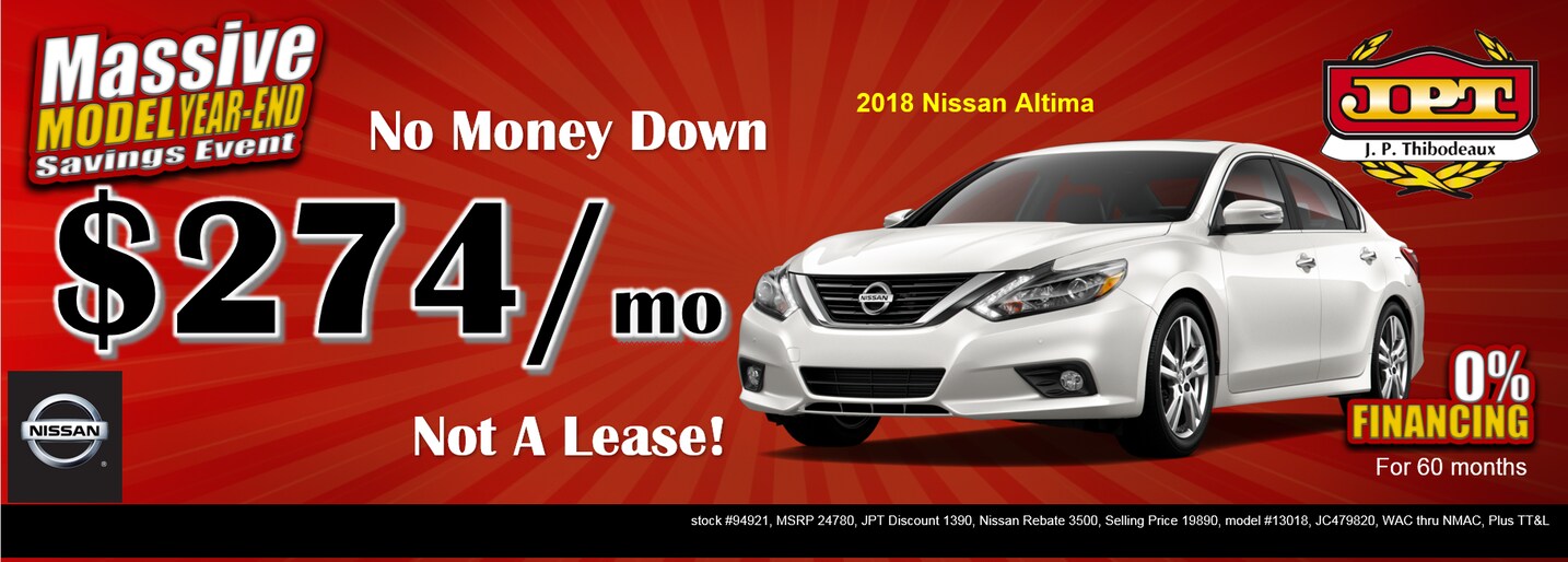 Jp Thibodeaux Nissan >> J.P. Thibodeaux Nissan | New Nissan dealership in New Iberia, LA 70560 Jp Thibodeaux Nissan >> J.P. Thibodeaux Nissan | New Nissan dealership in New Iberia, LA 70560