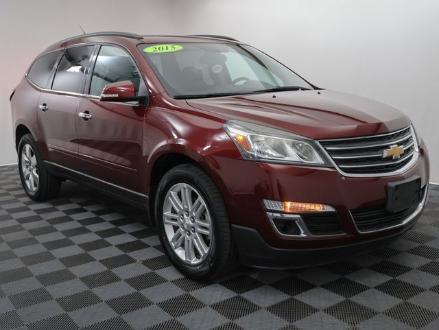 Used 2015 Chevrolet Traverse 1LT with VIN 1GNKVGKD9FJ179460 for sale in Bay City, MI