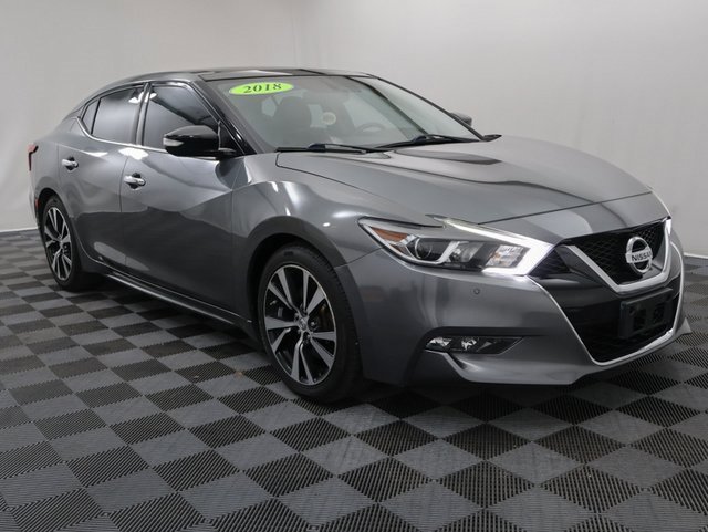 Used 2018 Nissan Maxima SR with VIN 1N4AA6AP9JC379313 for sale in Bay City, MI