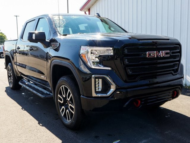 Used 2021 GMC Sierra 1500 AT4 with VIN 3GTP9EEL9MG387525 for sale in Bay City, MI