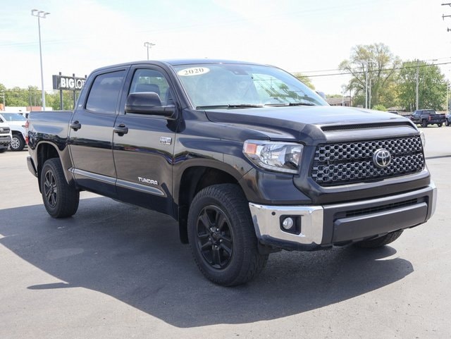 Used 2020 Toyota Tundra SR5 with VIN 5TFDY5F17LX933610 for sale in Bay City, MI