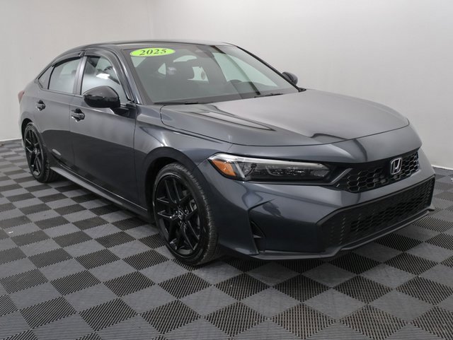 Used 2025 Honda Civic Sport with VIN 2HGFE2F59SH534222 for sale in Bay City, MI