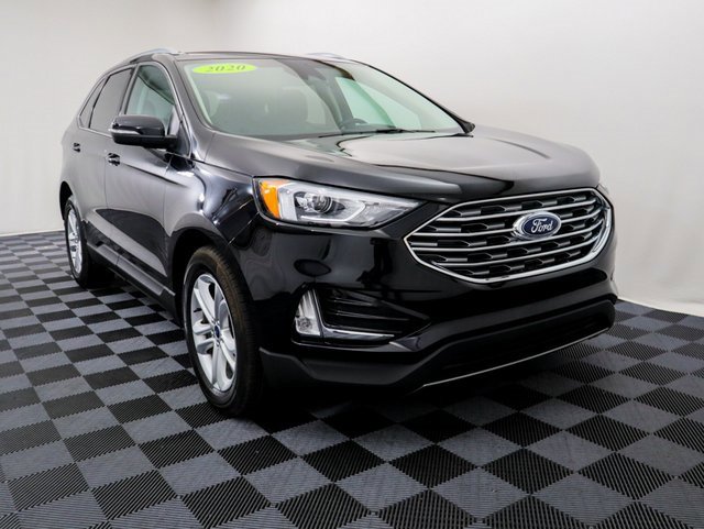 Used 2020 Ford Edge SEL with VIN 2FMPK4J95LBB14331 for sale in Bay City, MI