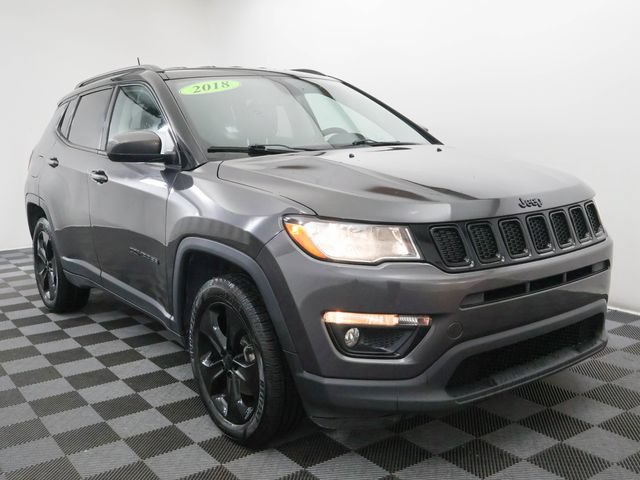 Used 2018 Jeep Compass Altitude with VIN 3C4NJDBBXJT479203 for sale in Bay City, MI
