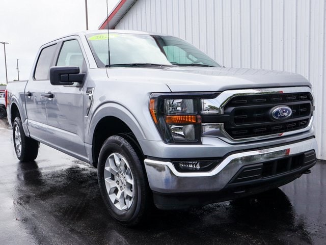 Used 2023 Ford F-150 XL with VIN 1FTFW1E8XPFA93467 for sale in Bay City, MI