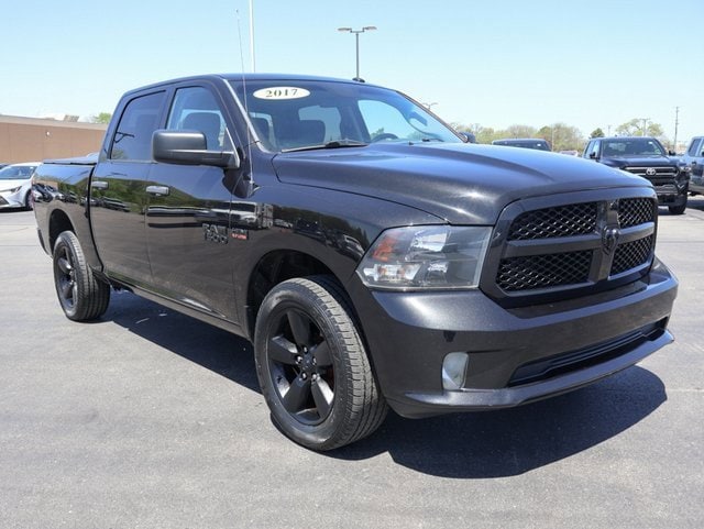 Used 2017 RAM Ram 1500 Pickup Express with VIN 3C6RR7KT8HG681603 for sale in Bay City, MI