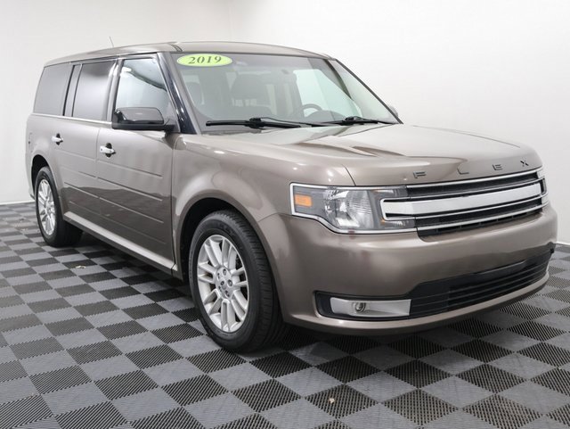 Used 2019 Ford Flex SEL with VIN 2FMHK6C88KBA30605 for sale in Bay City, MI