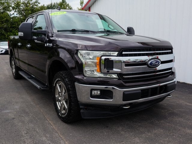 Used 2020 Ford F-150 XLT with VIN 1FTFW1E40LKF48695 for sale in Bay City, MI