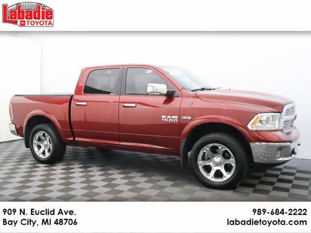 Used 2013 RAM Ram 1500 Pickup Laramie with VIN 1C6RR7NT6DS551706 for sale in Bay City, MI