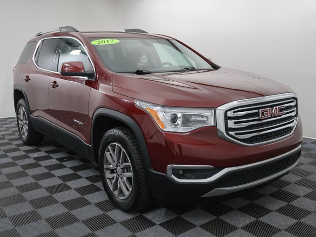 Used 2017 GMC Acadia SLE-2 with VIN 1GKKNLLS1HZ215522 for sale in Bay City, MI