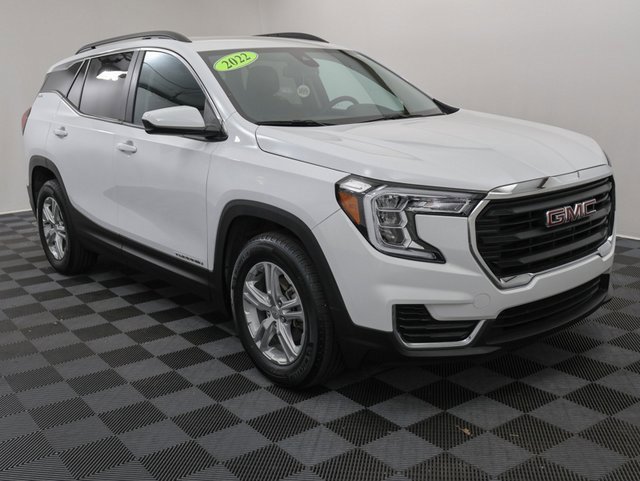 Used 2022 GMC Terrain SLE with VIN 3GKALMEV5NL229442 for sale in Bay City, MI