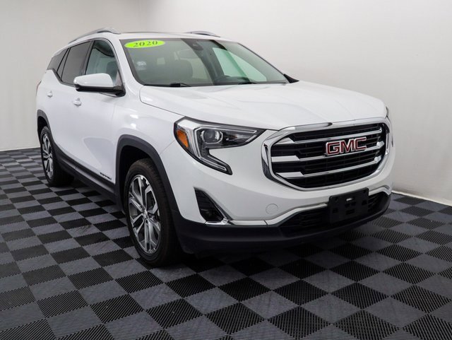 Used 2020 GMC Terrain SLT with VIN 3GKALVEX1LL236215 for sale in Bay City, MI