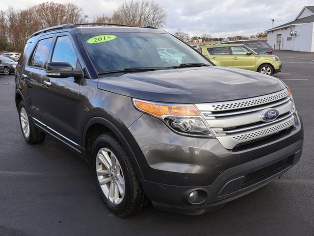 Used 2015 Ford Explorer XLT with VIN 1FM5K8D8XFGB58176 for sale in Bay City, MI