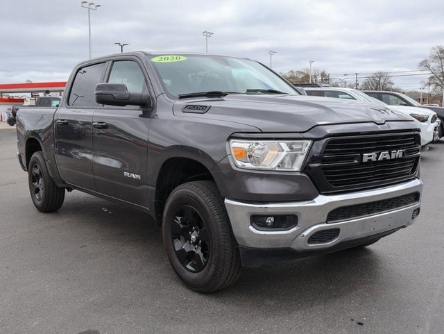 Used 2020 RAM Ram 1500 Pickup Big Horn/Lone Star with VIN 1C6SRFFT6LN300109 for sale in Bay City, MI
