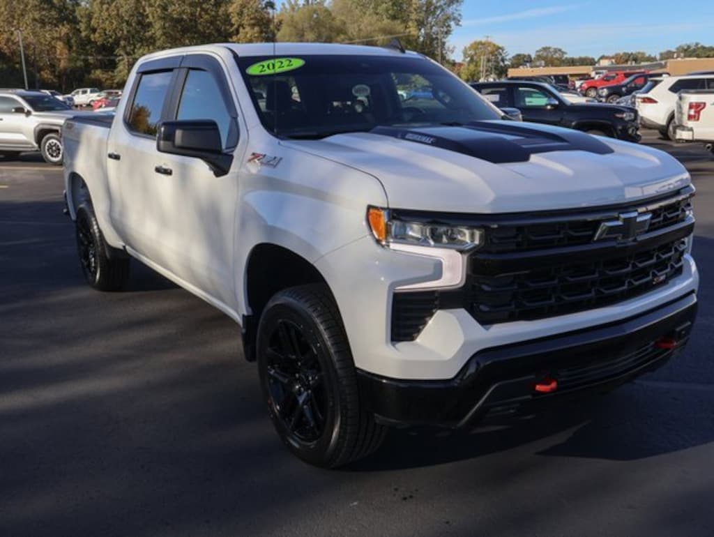 Used 2022 Chevrolet Silverado 1500 LT Trail Boss Truck Crew Cab