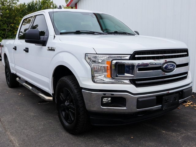 Used 2020 Ford F-150 XLT with VIN 1FTFW1E52LKF56029 for sale in Bay City, MI