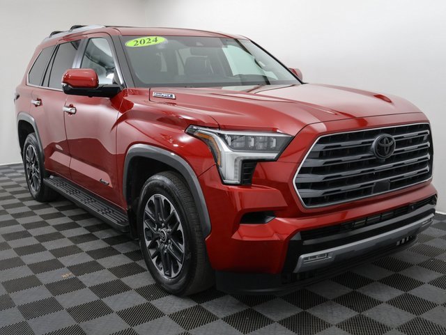 Used 2024 Toyota Sequoia Limited with VIN 7SVAAABA7RX029714 for sale in Bay City, MI