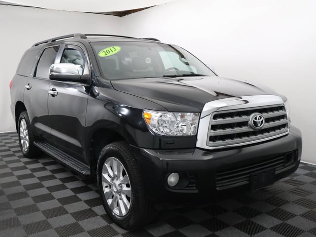 Used 2013 Toyota Sequoia Platinum with VIN 5TDDW5G15DS079602 for sale in Bay City, MI