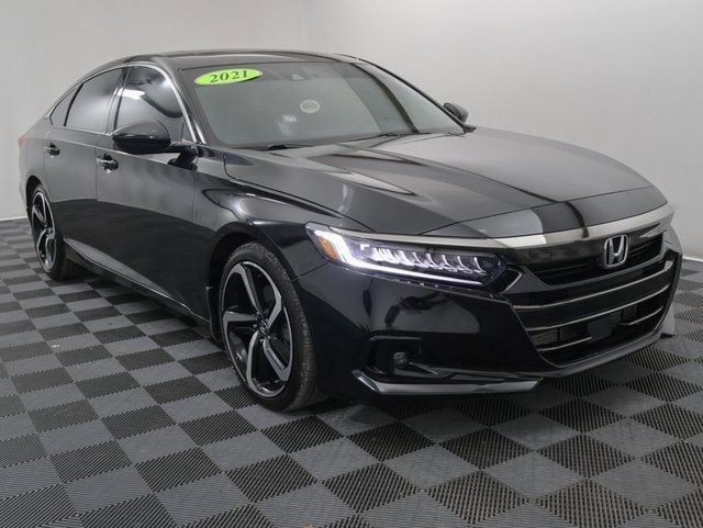 Used 2021 Honda Accord Sport with VIN 1HGCV2F33MA024953 for sale in Bay City, MI