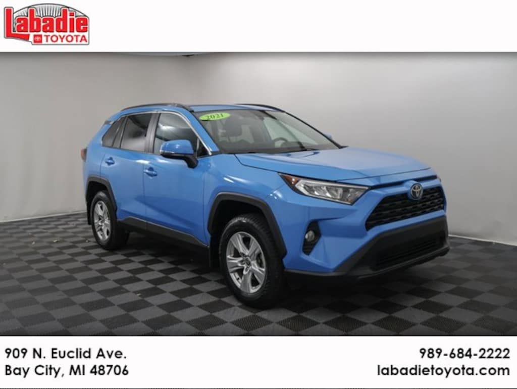 Certified 2021 Toyota RAV4 XLE SUV