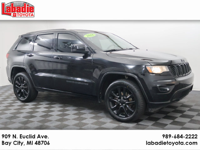 Used 2018 Jeep Grand Cherokee Altitude with VIN 1C4RJFAG7JC185103 for sale in Bay City, MI