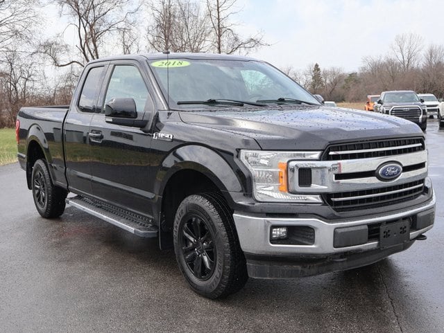 Used 2018 Ford F-150 XLT with VIN 1FTFX1EG5JKC74656 for sale in Bay City, MI