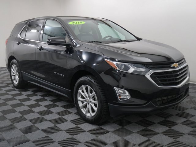 Used 2018 Chevrolet Equinox LT with VIN 2GNAXSEV1J6120695 for sale in Bay City, MI