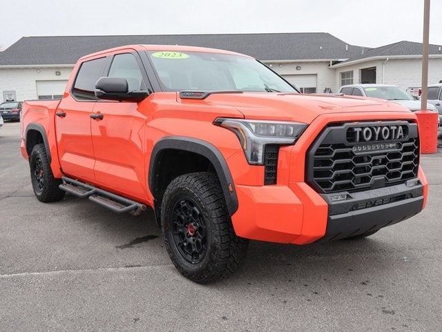 Used 2023 Toyota Tundra TRD Pro with VIN 5TFPC5DB2PX015003 for sale in Bay City, MI