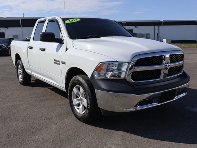 Used 2018 RAM Ram 1500 ST with VIN 1C6RR7FTXJS143896 for sale in Bay City, MI