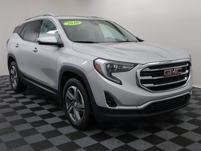 Used 2020 GMC Terrain SLT with VIN 3GKALVEV9LL252712 for sale in Bay City, MI