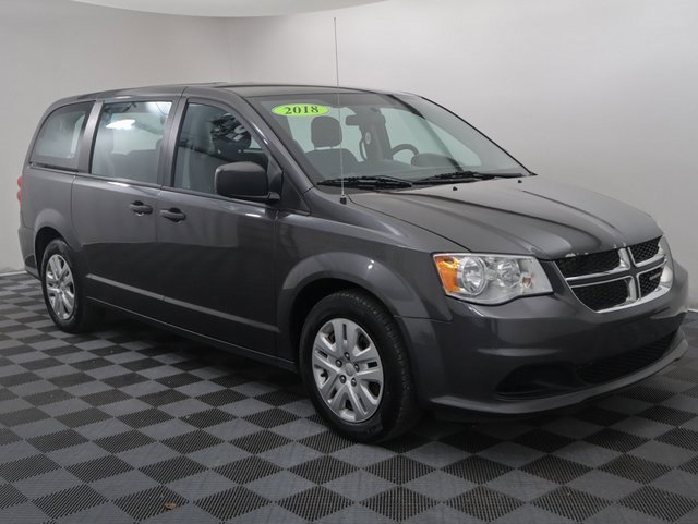 Used 2018 Dodge Grand Caravan Canada Value Package with VIN 2C4RDGBG2JR224781 for sale in Bay City, MI