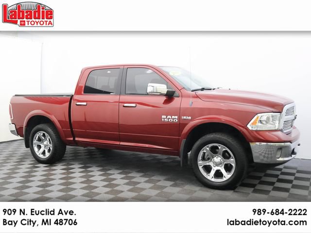 Used 2013 RAM Ram 1500 Pickup Laramie with VIN 1C6RR7NT6DS551706 for sale in Bay City, MI