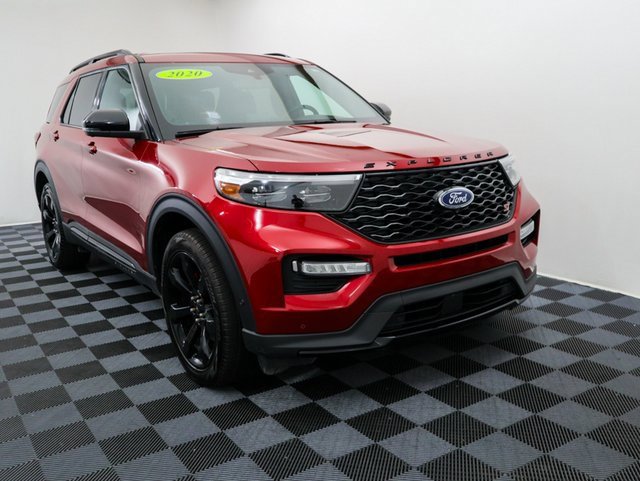 Used 2020 Ford Explorer ST with VIN 1FM5K8GCXLGB87382 for sale in Bay City, MI