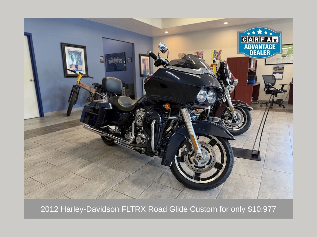 Used 2012 Harley-Davidson Fltrx Road Glide Custom Motorcycle