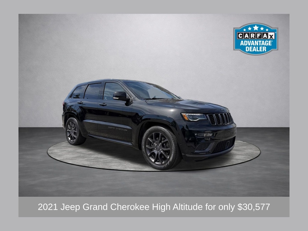 Used 2021 Jeep Grand Cherokee High Altitude SUV