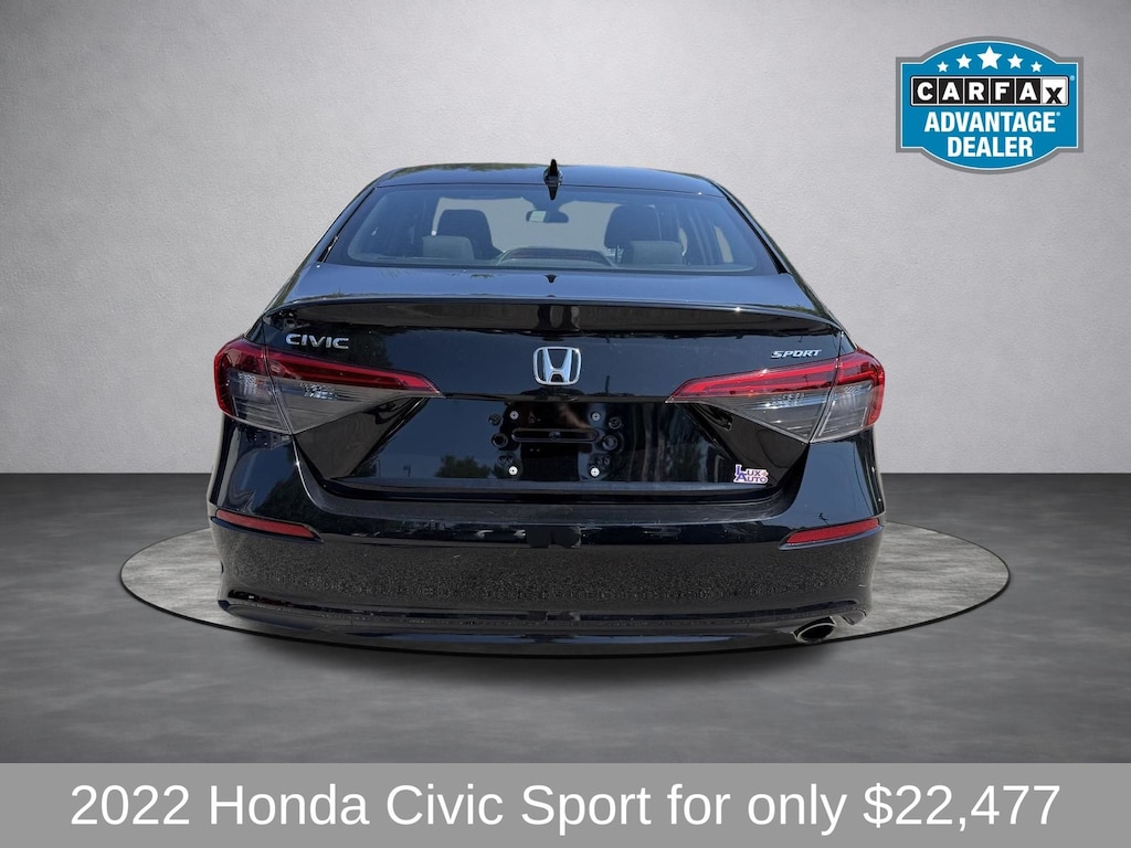 Used 2022 Honda Civic Sport Sedan