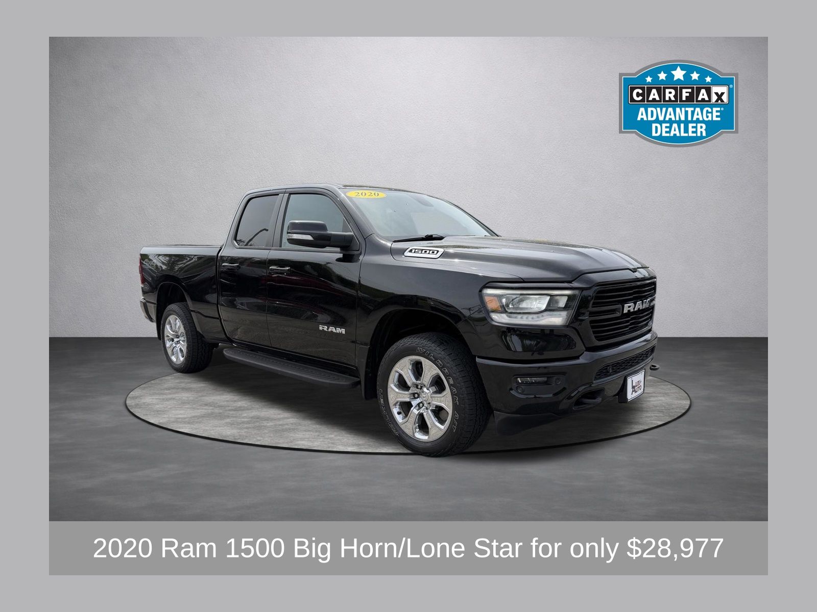 2020 RAM 1500 Big Horn Quad Cab 4x4 6'4" Box's photo