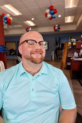 Staff member Tommy Lynds from 67e9fe96352a