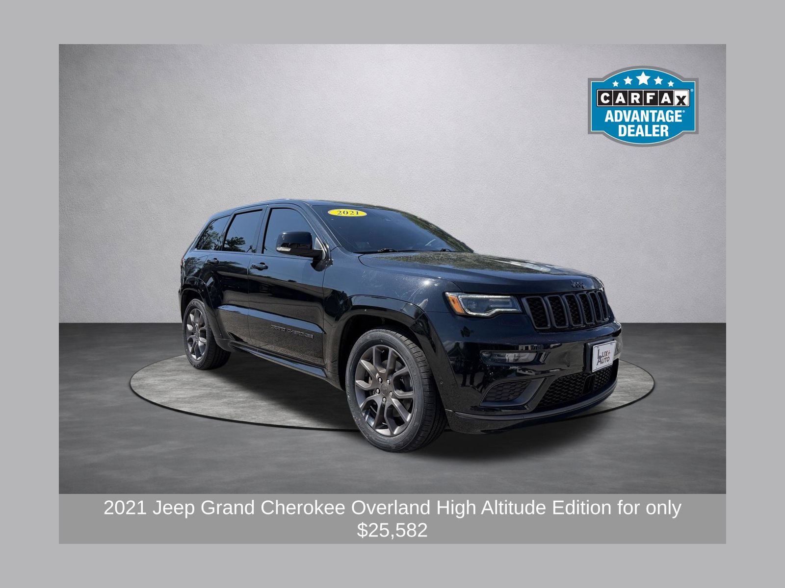 2021 Jeep Grand Cherokee Overland SUV