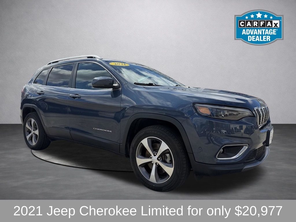 Used 2021 Jeep Cherokee Limited SUV
