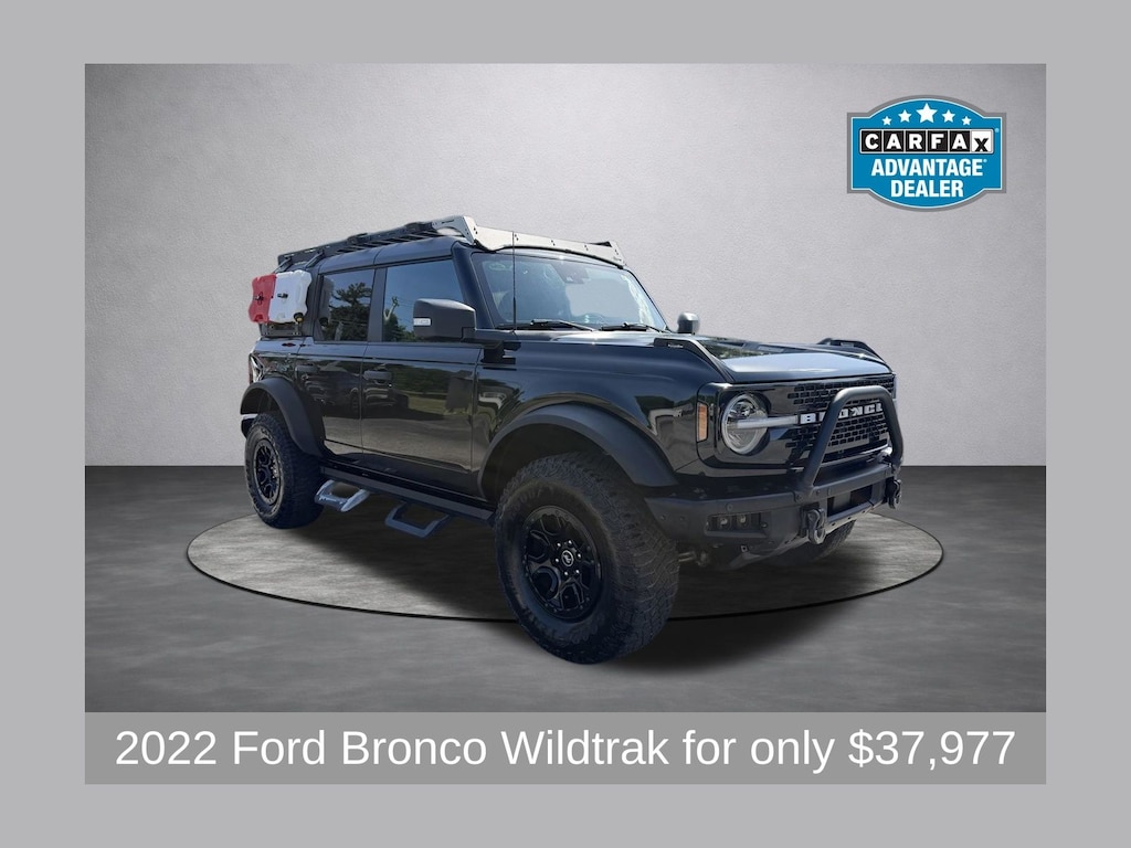 Used 2022 Ford Bronco Wildtrak SUV
