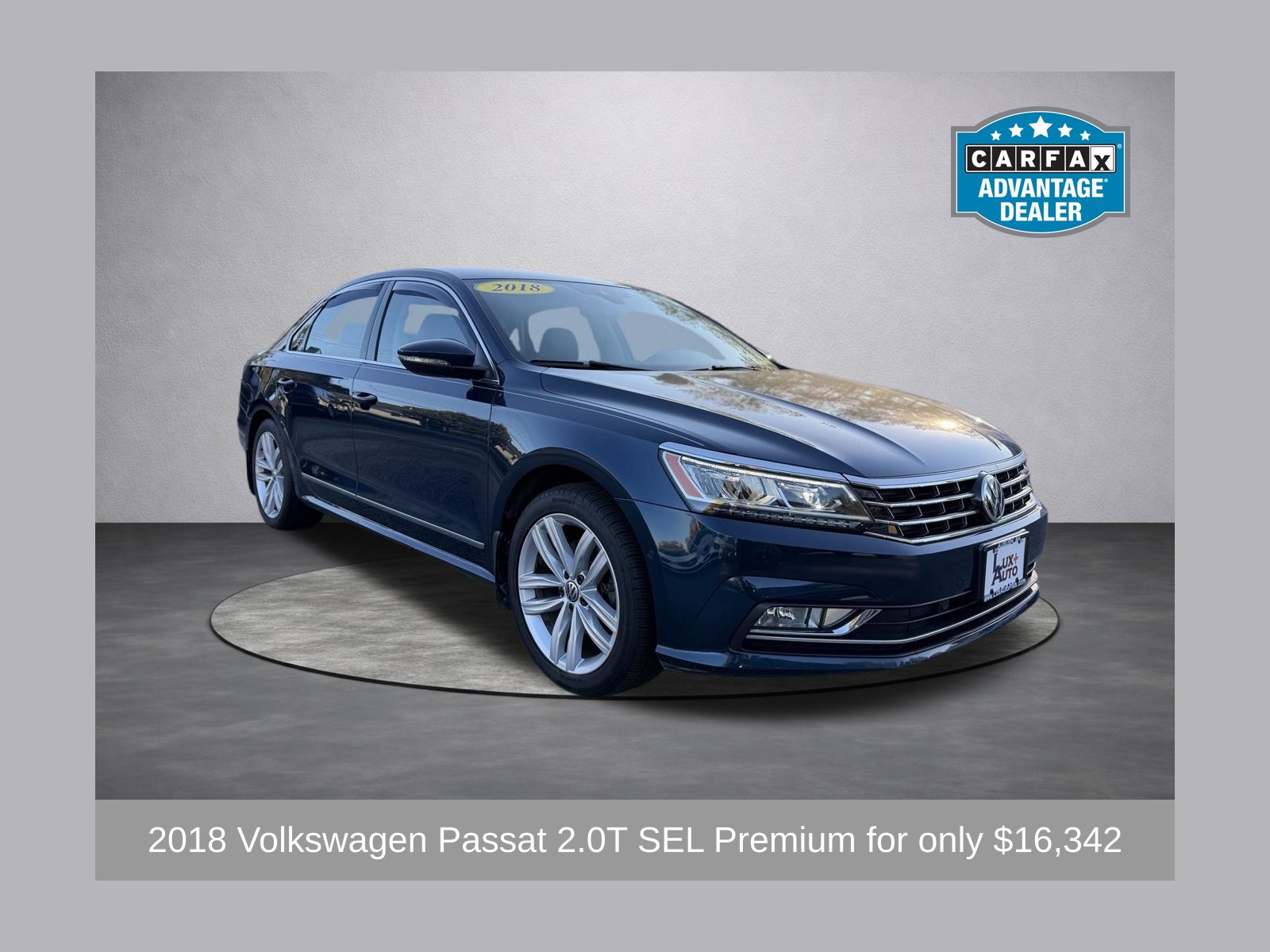 2018 Volkswagen Passat