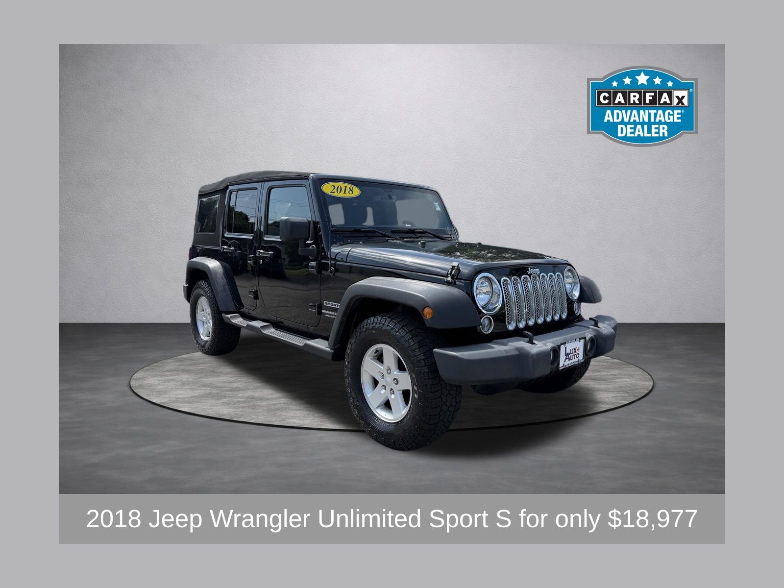 2018 Jeep Wrangler JK