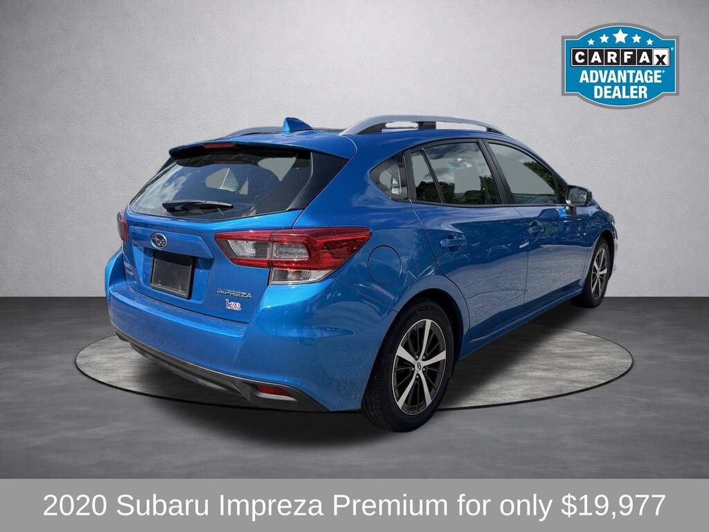 Used 2020 Subaru Impreza Premium Hatchback