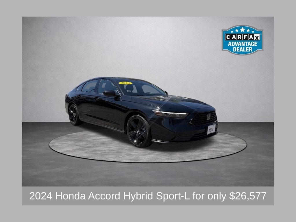 Used 2024 Honda Accord Hybrid Sport-L Sedan