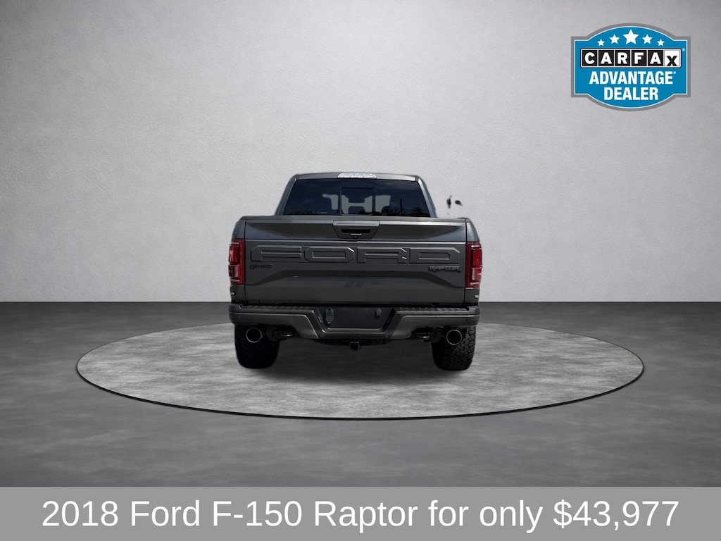 Used 2018 Ford F-150 Raptor Truck