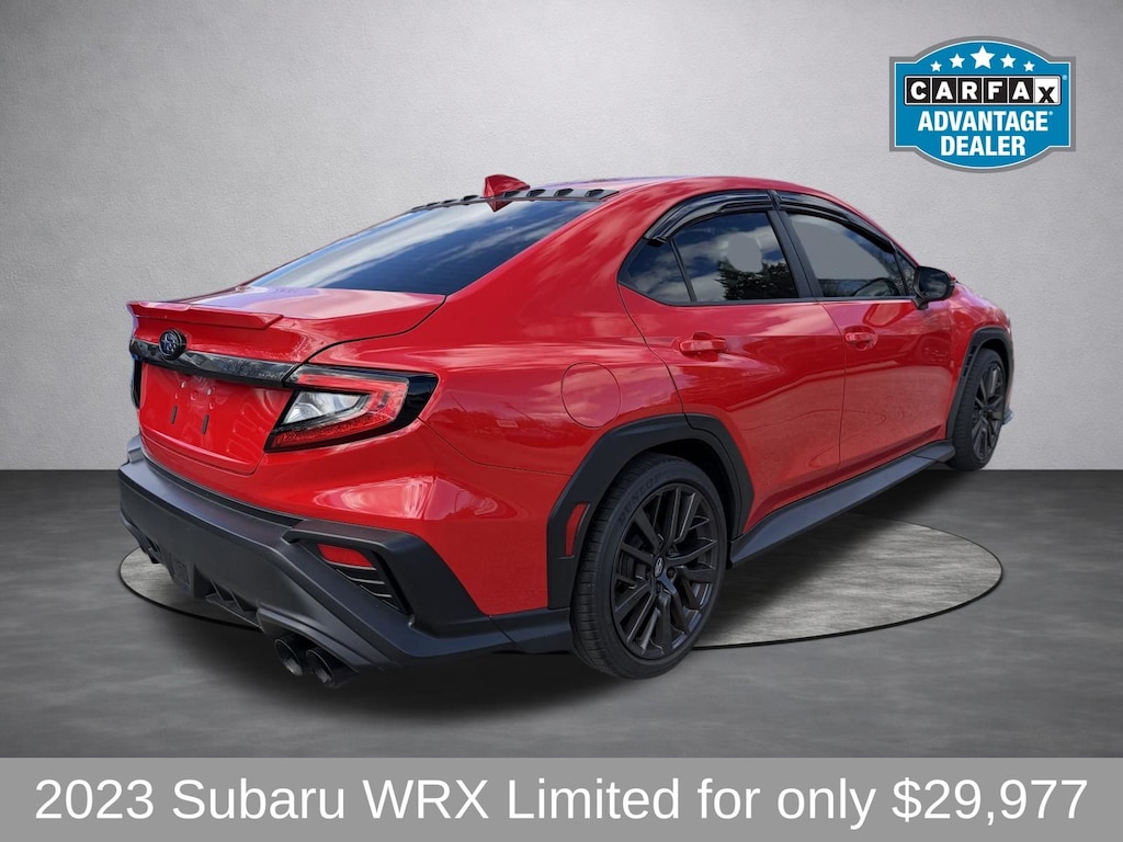 Used 2023 Subaru WRX Limited Sedan