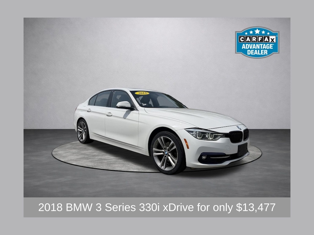 Used 2018 BMW 3 Series 330i xDrive Sedan