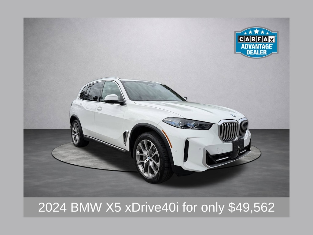 Used 2024 BMW X5 xDrive40i SUV