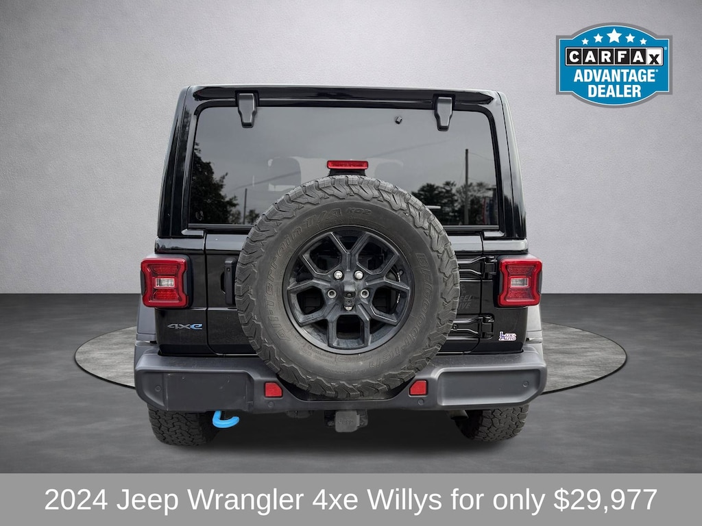 Used 2024 Jeep Wrangler Willys 4xe SUV